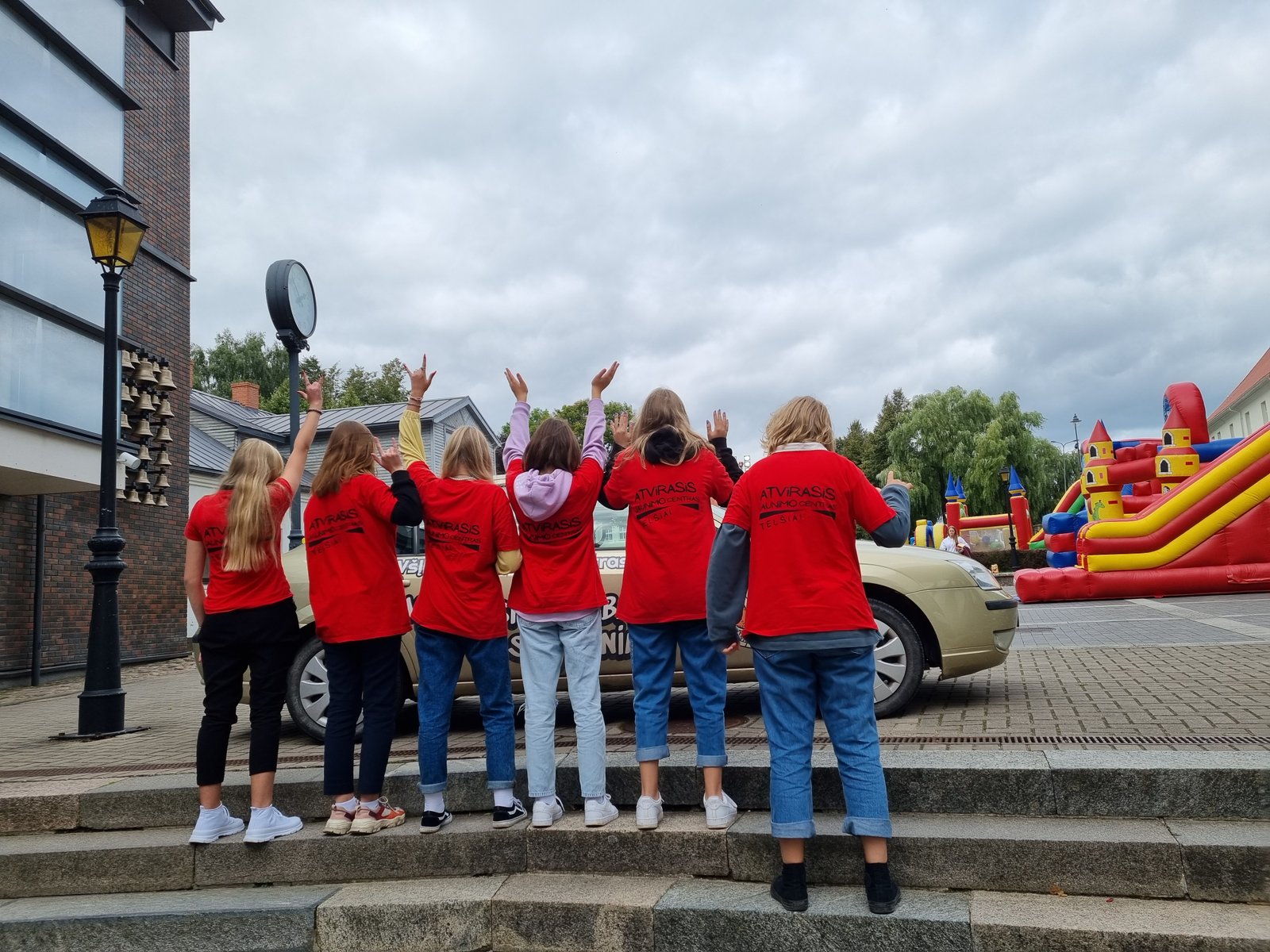 Atviroji jaunimo erdvė Varniuose veiklos akimirka